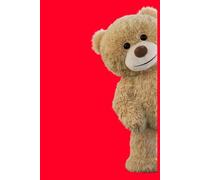 Teddy Bear Graph Paper Notebook: Notebook for School and Creativity • 6x9 • 120 Sheets