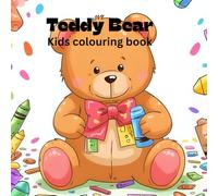 Teddy Bear: kids colouring book