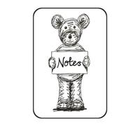Teddy Bear Notebook