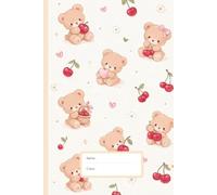 Teddy Bear Notebook: School Supplies Journal for Students, Class Notes, Homework & Everyday Writing
