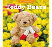 Teddy Bears - Calendario de pared cuadrado 2026 Red Robin Publishing