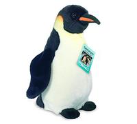 Teddy Hermann 90032 Pingüino Emperador 30 cm, Peluche, edición Especial yaqu Pacha, Peluche con Contenido Reciclado Ideal (Material de Relleno)