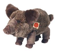 Teddy Hermann 90831 Jabalí 30 cm, Peluche con Contenido Reciclado Ideal (Material de Relleno)