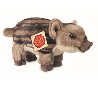Teddy Hermann 90832 Cerdito jabalí 22 cm, Peluche con Contenido Reciclado Ideal (Material de Relleno)