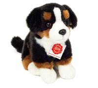 Teddy Hermann 91972 Perro de montaña bernés Sentado 21 cm, Peluche con Contenido Reciclado Ideal (Material de Relleno)