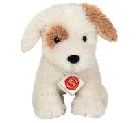 Teddy Hermann 91992 Cachorro de Perro Rollo 20 cm, Peluche con Contenido Reciclado Ideal (Material de Relleno)
