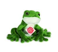 Teddy Hermann 92020 Frog 15 cm, zacht speelgoed, knuffel