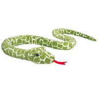 Teddy Hermann 92304 Serpiente Verde Estampado 175 cm, Peluche