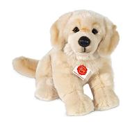 Teddy Hermann 92746 Perro Golden Retriever 30cm Sentado, Peluche con Contenido Reciclado Ideal (Material de Relleno)