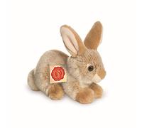 Teddy Hermann 93702 Conejito Sentado Beige 18 cm, Peluche con Contenido Reciclado Ideal (Material de Relleno)