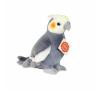 Teddy Hermann 94109 cacatúa pájaro 17 cm, Peluche