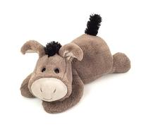 Teddy Hermann Herzekind 93975 Eddy - Burro tumbado (38 cm)