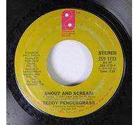 TEDDY PENDERGRASS 45 RPM SHOUT AND SCREAM / CLOSE THE DOOR