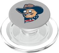 Teddy Roosevelt Rough Rider American National Parks Retro PopSockets PopGrip para MagSafe
