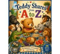 Teddy Shares from A to Z: A Cute ABC Book About Sharing and Kindness for Toddlers and Preschoolers (Ages: 2-5) (Reading Hugs)
