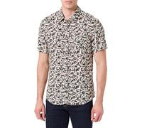 Teddy Smith C-arlric MC Camisa de Vestir, Grege Suave, XL para Hombre