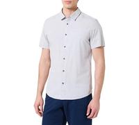 Teddy Smith C-Jude MC Camisa de Vestir, Oxido Gris China, L para Hombre