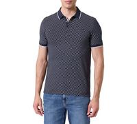 Teddy Smith Pasy 2 MC Camisa de Polo, Total Navy/Dots, XXL para Hombre