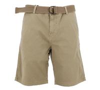 Teddy Smith Staton Chino Pantalones Cortos, Worker Beige, 33W para Hombre