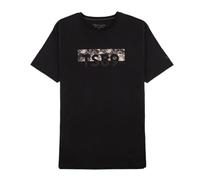 Teddy Smith T-Ezio 2 MC Camiseta, Carbón/Flor, XXL para Hombre