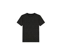 Teddy Smith T-Hector MC Camiseta, Melange Black, L para Hombre