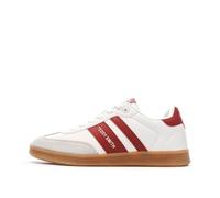 Teddy Smith Zapatillas Blancas/Burdeos Hombre 120098, granate, 40 EU