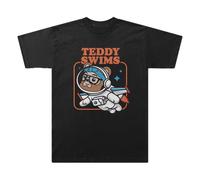 Teddy Swims Swimmy Astronaut - Camiseta (Talla L), Color Negro