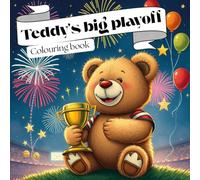 Teddy's big play-off: Colouring book