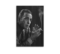 TeDe Humphrey Bogart Retro Movie Actor Art Living Room Dormitorio Posters Pintura Decorativa Impresión Lienzo Pared 12x18inch(30x45cm) Unframe-style-1