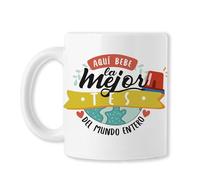 TEDEDIKO Taza de Cerámica Blanca - Técnico en Emergencias Sanitarias Chica | Ambulancia | Original para Regalar a Trabajadora Sanitaria - Cumpleaños - Amigo Invisible - Regalo para Mujeres