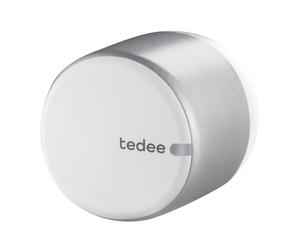Tedee GO 2 Cerradura Inteligente Plata – Cerradura Bluetooth de Fácil Instalación para Cilindros Europerfil TLV2.0A