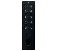 Tedee Keypad Pro Negro – Acceso inteligente con PIN y huella dactilar para cerraduras TKV2.0B