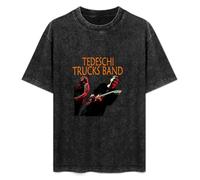 Tedeschi Trucks Band Blues Rock Music Men T-Shirt Black Unisex Tops Casual tee XL