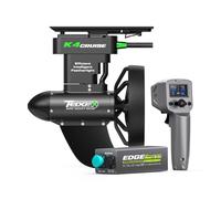 Tedgix K4C Motor para SUP & Kayak, 400 W sin escobillas, propulsión subacuática con batería B2 y mando a distancia con control de crucero, aleta eléctrica para Stand Up Paddle, aleta Boost para canoa