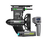 Tedgix K4C Motor para SUP & Kayak, 400 W sin escobillas, propulsión submarina con batería B8 y mando a distancia con control de crucero, aleta eléctrica para Stand Up Paddle, aleta Boost para canoa