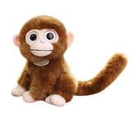 Tedious Mono Realista, Mono de Peluche - Lindo Peluche de Mono de simulación - Cojín Decorativo de la Almohada del Mono Relleno pequeño, decoración y acogedora del hogar para la Sala de Estudio