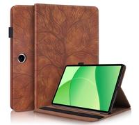 TEDTIKJT Cover para OPPO Pad SE 11 Pulgadas 2025 Funda Carcasa Cuero PU Flip Protectora con Soporte Función Tablet Cover para OPPO Pad SE 11" Funda, Marrón Árboles