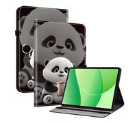 TEDTIKJT Funda Compatible con OPPO Pad SE 11" 2025 Flip Cover Case PU Cuero Patrón Pintado Funda Carcasa Protectora de Tableta con Función de Soporte para OPPO Pad SE Case,tee Oso