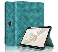 TEDTIKJT Funda para Honor Pad 9 12.1" 2023 (HEY2-W09) Funda PU Cuero Flip Cover Carcasa con Pluma Ranura y Tarjeta Ranura Soporte Protección para Funda Tablet Honor Pad 9 12.1" Cover,Verde