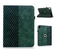 TEDTIKJT Funda para iPad 10th Generation 10.9" 2022 / iPad 11th Generation 11" 2025 Protectora Funda Folio PU Cuero 360°Giratoria de ángulo Múltiple Soporte Carcasa con Auto-Sueño/Estela,Verde
