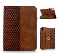 TEDTIKJT Funda para iPad 10th Generation 10.9" 2022 / iPad 11th Generation 11" 2025 Protectora Funda Folio PU Cuero 360°Giratoria de ángulo Múltiple Soporte Carcasa con Auto-Sueño/Estela,Marrón