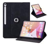 TEDTIKJT Funda para Samsung Galaxy Tab S10 FE+/ S10 FE Plus 13.1" 2025 SM-X620 X626 X626B Funda Premium PU Cuero Negocios Flip Folio Protectora 360°Giratoria Función de Soporte Carcasa,Negro