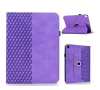 TEDTIKJT Funda para Samsung Galaxy Tab S6 Lite 10.4" 2024/2022/2020 SM-P610 P620 360°Giratoria Protectora Cover Tablets Funda Folio PU Cuero ángulo Múltiple Función de Soporte Carcasa,Morado