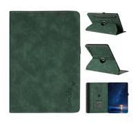TEDTIKJT Funda para Tablet Samsung Galaxy Tab S10 FE/S9 FE/S9 Carcasa 11" X520 X510 X710 360°Giratoria de ángulo Múltiple Soporte Carcasa Smile Patrón Alfabético Protectora Folio Funda,Verde