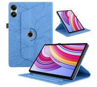 TEDTIKJT Funda para Xiaomi Redmi Pad Pro 12.1" 2024 Tabletas Funda Cuero PU 360°Rotación Soporte Flip Case Tabletas Cover Xiaomi Redmi Pad 2 Pro 12.1" 2025 Carcasa, Azul Árboles