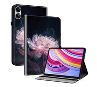 TEDTIKJT Funda para Xiaomi Redmi Pad Pro 12.1 Pulgadas 2024 Tableta Carcasa Flip PU Cuero Protectora con Función de Soporte Carcasa para Xiaomi Redmi Pad Pro 12.1" Funda,Rosas Moradas