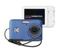 Tedubax Funda de silicona para Kodak PIXPRO FZ45 - Funda protectora ligera antiarañazos, ajuste delgado, color azul