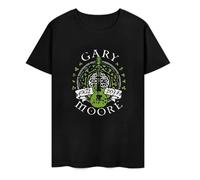 tee Gary Moore Guitar T-Shirt - Direct from Stockist Black L Black