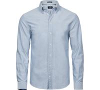Tee Jays - Camisa Oxford de manga larga Perfect para chico hombre