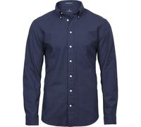 Tee Jays - Camisa Oxford de manga larga Perfect para chico hombre